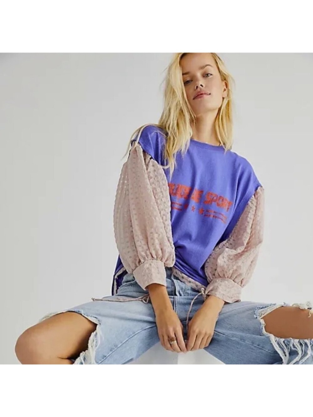 Free people just met tee nwot